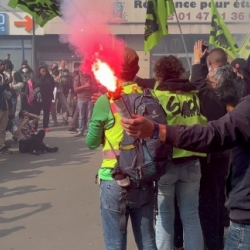 На протесты во Франции вышли около 600 тысяч человек