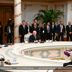 Участие в заседании Совета глав государств СНГ