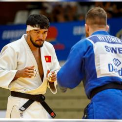 Эрлан Шеров дзюдо боюнча Европа кубогунда коло медаль тагынды