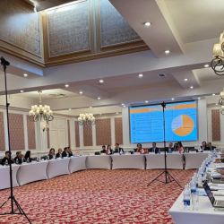 “Кыргызстанда билим алып жаткан чет өлкөлүк студенттердин укуктарынын сакталышын камсыздоого багытталган мониторингдин жыйынтыгы” темасында тегерек үстөл болуп өттү