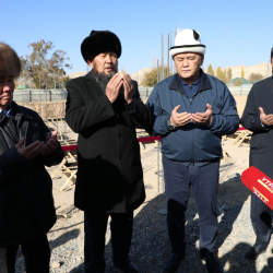 Ташиев Баетов айылындагы коомдук маданий борбордун курулушуна капсула салды