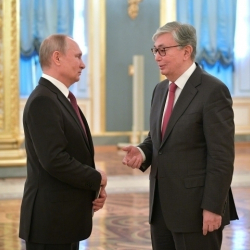 Касым-Жомарт Токаев Россиянын президенти Владимир Путин менен телефон аркылуу сүйлөштү