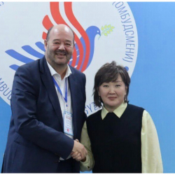 Омбудсмен Джамиля Джаманбаева встретилась с представителем ОБСЕ Клодом Хаагеном