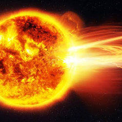 На Солнце произошла вторая за сутки сильнейшая вспышка