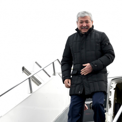 Адылбек Касымалиев прибыл с рабочим визитом в Астану