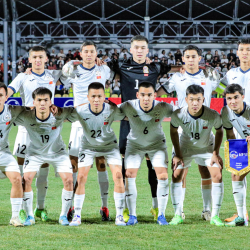 Манас шаарында Кыргызстан менен Россиянын футболчулары беттешет