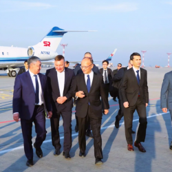 Бишкекке Азия өнүктүрүү банкынын президенти Масато Кандо келди