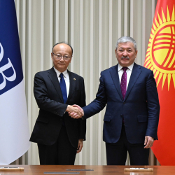 Өкмөт башчы менен Азия өнүктүрүү банкынын президентинин жолугушуусунда бир катар келишимдерге кол коюлду