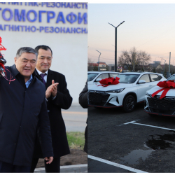 Ташиев передал Джальской больнице 10 служебных кроссоверов «Чанган»