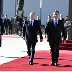 Садыр Жапаровдун Путин менен жолугушуудагы сүйлөгөн сөзү