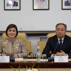 Нургуль Бакирова и Нурлан Мусаев приняли делегацию прокуратуры провинции Фуцзянь Китайской Народной Республики