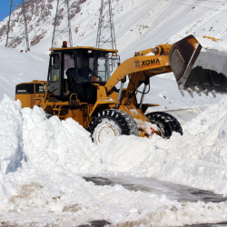 Каракол-Эңилчек унаа жолуна кар көчкү түшүп, жол жабылды