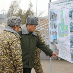 УКМК төрагасы “Жаңы-Жер” чек ара заставасына барды