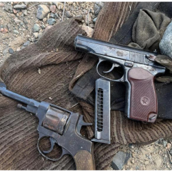 ГКНБ обнаружил тайник с оружием в Иссык-Кульской области