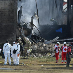 Бизнес-джет потерпел крушение в Мексике, погибли шесть человек