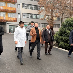 И.о. министра здравоохранения КР ознакомился с состоянием инфраструктуры и оборудования Ошской межобластной больницы