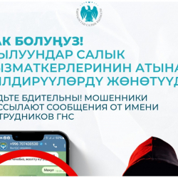 Будьте бдительны! Мошенники рассылают сообщения от имени сотрудников ГНС