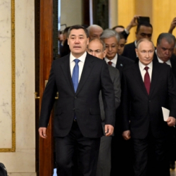 Садыр Жапаров принял участие в неформальной встрече глав государств - участников СНГ в Санкт-Петербурге