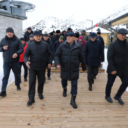 Генерал-полковник К.Ташиев УКМКнын “Кызыл-Белес” эс алуу комплексин ачты