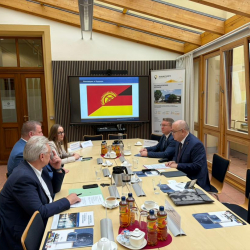 Посол Омурбек Текебаев посетил город Барлебен в федеральной земле Саксония-Анхальт