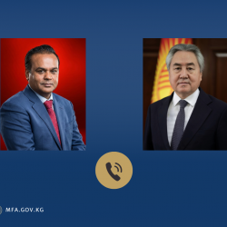 Состоялся телефонный разговор между Главами МИД Кыргызской Республики и Республики Маврикий