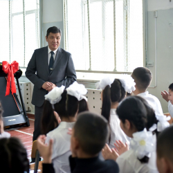 Бишкек мэриясынын профсоюз комитетинин каражаттары майыптыгы бар  балдарды колдоого жумшалды