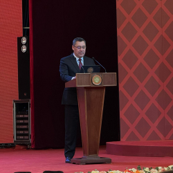 Президент Садыр Жапаровдун Элдик курултайдагы кайрылуусу