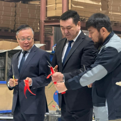 В Маевке открылось новое производственное предприятие ОсОО «Маткасымов»