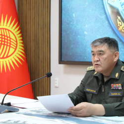 Генерал-полковник К.Ташиев провел совещание по строительству автодороги в южной части Иссык-Кульской области