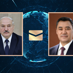 Беларусь Президенти Александр Лукашенко Президент Садыр Жапаровду жана Кыргызстан элин Жаңы жыл менен куттуктады