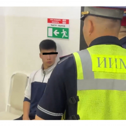 Мас абалында унаа башкарган мектеп бүтүрүүчүсү кармалды