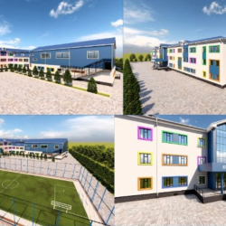 Ташиевдин тапшырмасы менен Токтогулда 750 орундуу мектеп курулуп жатат