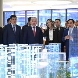 Касымалиев Бишкектеги инвестициялык курулуш долбоорлорунун ишке ашырылышынын жүрүшү менен таанышты