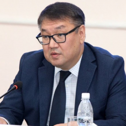 Элчи Айбек Молдогазиев АКШнын Мамлекеттик департаментинин жардамчысынын орун басары Джон Поммершайм менен жолукту