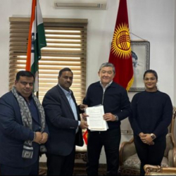 Кыргызстандын Индиядагы Элчилигинде ШКУнун алкагындагы маданий жана экономикалык кызматташтык талкууланды