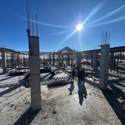 Талас: “Манас-Ордо” комплексинин реконструкция иштери активдүү жүрүп жатат