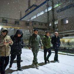 Мэр Бишкека проверил готовность ТЭЦ к работе в условиях морозов