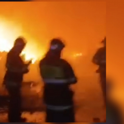 Бишкекте кампадан чыккан өрт бир адамдын өмүрүн алды