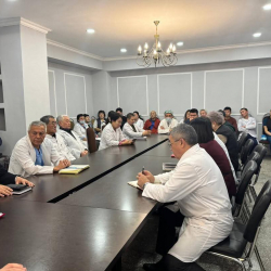 Эки Улуттук кардиологиялык борбордун жамаатына жаңы жетекчилер тааныштырылды