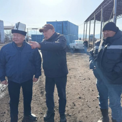 Министр энергетики Т.Ибраев ознакомился с работой филиала “Балыкчи” ОАО «Кыргызкомур»