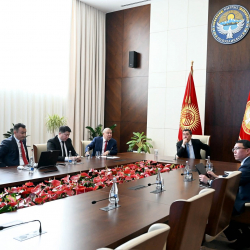 Садыр Жапаров Алмамбет Шыкмаматовду кабыл алды