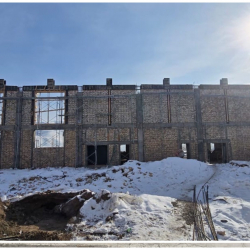 Ош: в селе Арпа-Тектир возводится новый спортивный комплекс