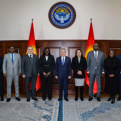 Жээнбек Кулубаев встретился Организации Объединённых Наций в Нью-Йорке, прибывшими в Кыргызстан с очередным визитом