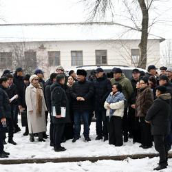 Төрага Нурланбек Тургунбек уулунун Чүй облусундагы иш сапары Панфилов районунда уланды