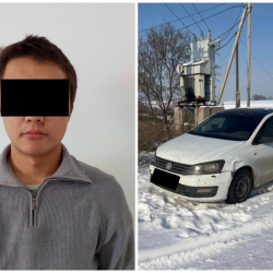 Сотрудниками ГУВД г. Бишкек задержан подозреваемый в угоне автомобиля