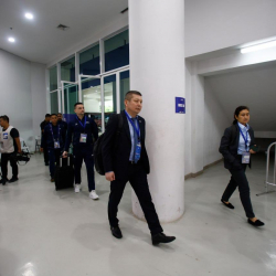 Кыргызстандык адистер футзал боюнча Азия кубогунун беттештерин тейлеп жатышат