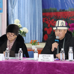 Ала-Бука айыл аймагында эл менен жолугушуулар өткөрүлдү