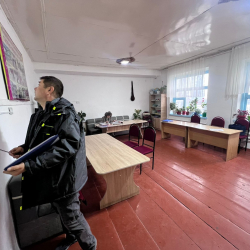 ОШ: Кызыл-Тоо орто мектебине инженердик текшерүү жүргүзүлдү