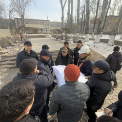 Бишкек: №32 мектептин кошумча окуу корпусунун курулушу башталды