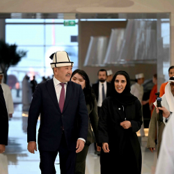 Министрлер Кабинетинин Төрагасы Адылбек Касымалиев Бириккен Араб Эмираттарына жумуш сапары менен келди